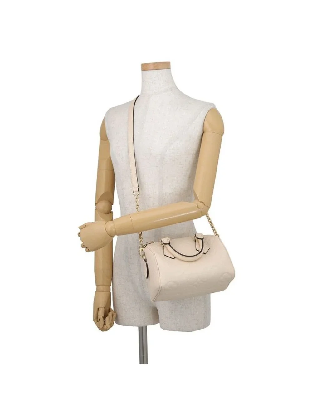 Louis Vuitton Monogram Empreinte Speedy Bandouliere 2-Way Shoulder Bag